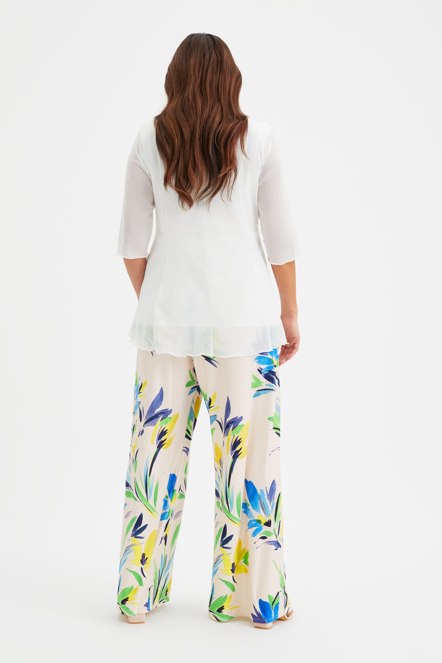 The Cream Blue Yellow Bette Lounge Pant