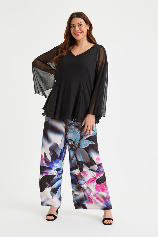 The Black Pink White Bette Lounge Pant