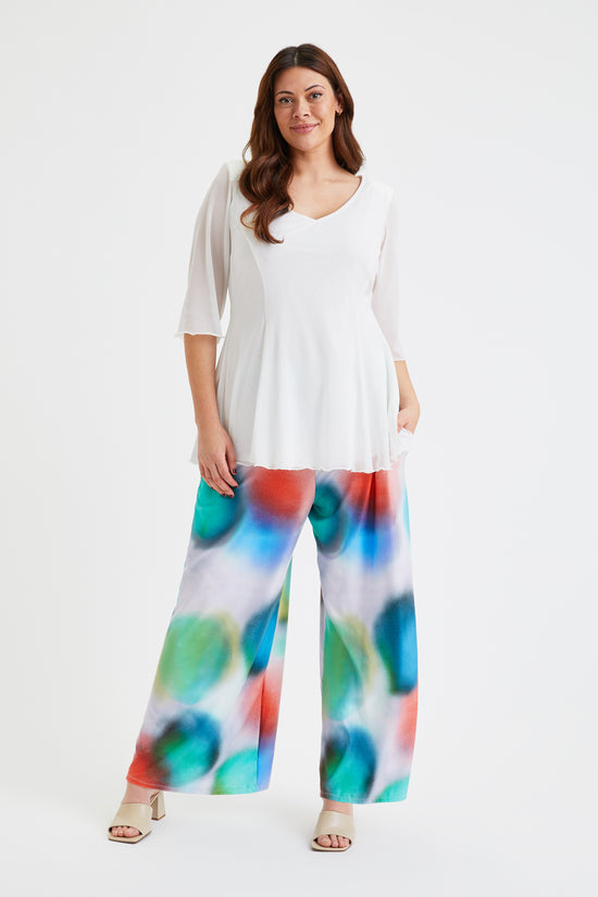 The Ivory Summer Circles Bette Lounge Pant