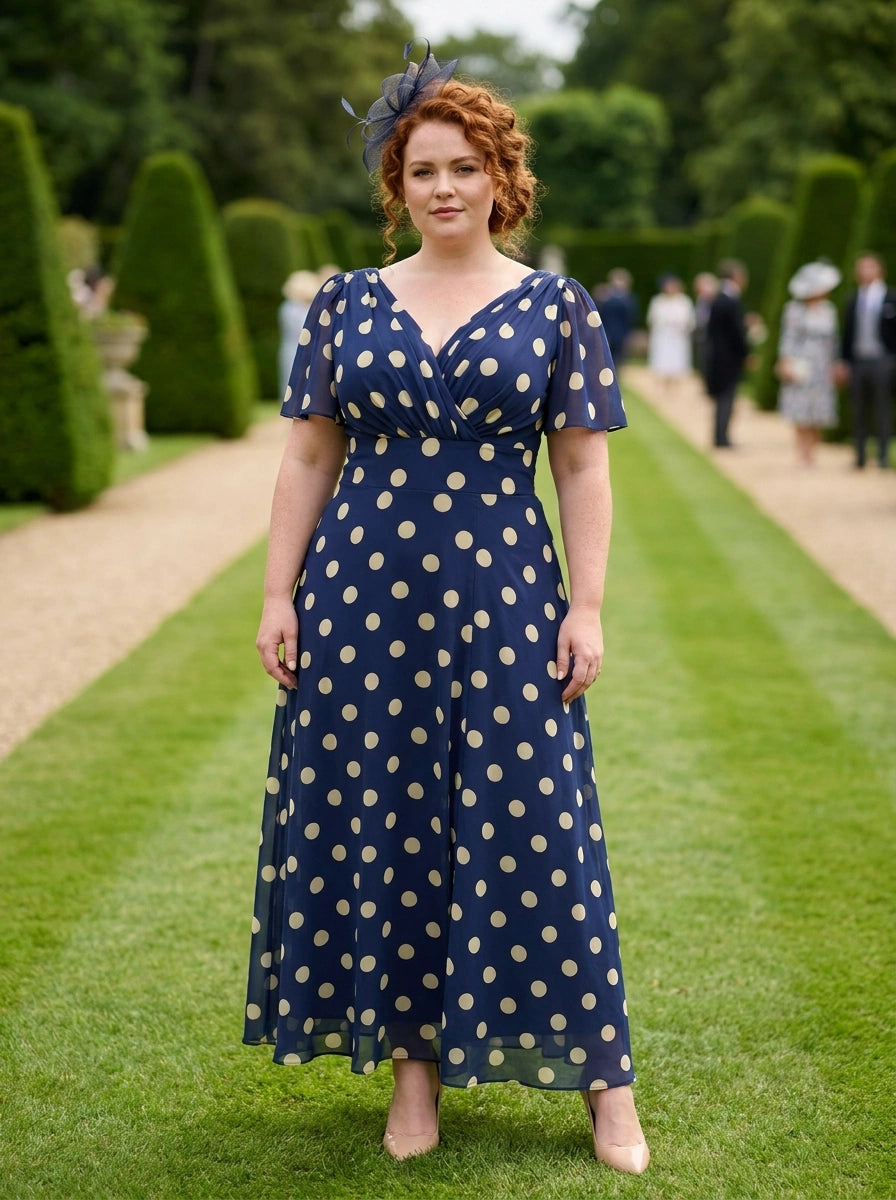 navy and cream maxi dress Tuckernuck Navy and Cream Mitchell Dress Navy and Cream / XS