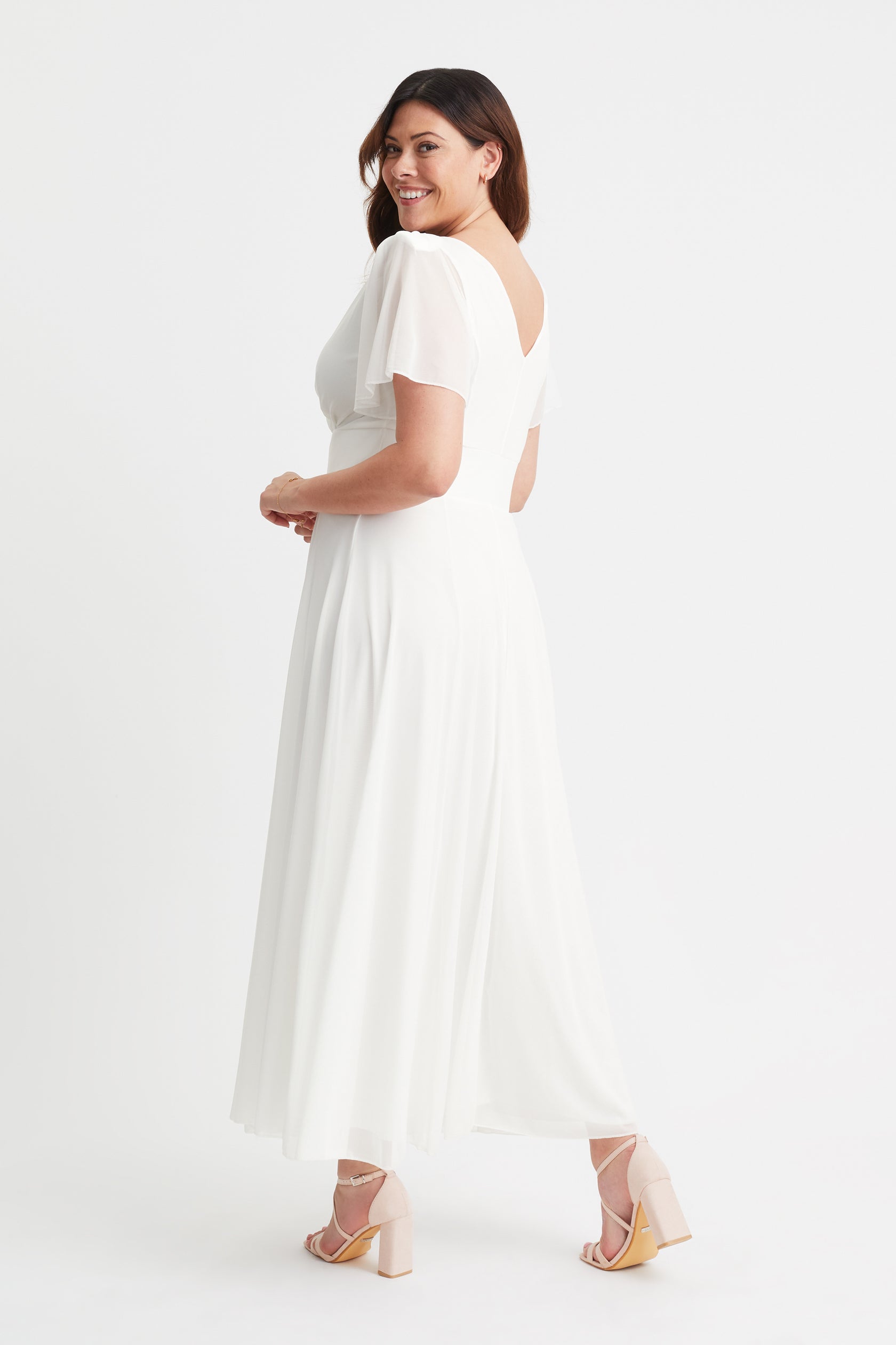 Scarlett Dress Ivory main image 0