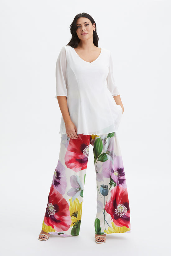 The Ivory Multi Bette Lounge Pant