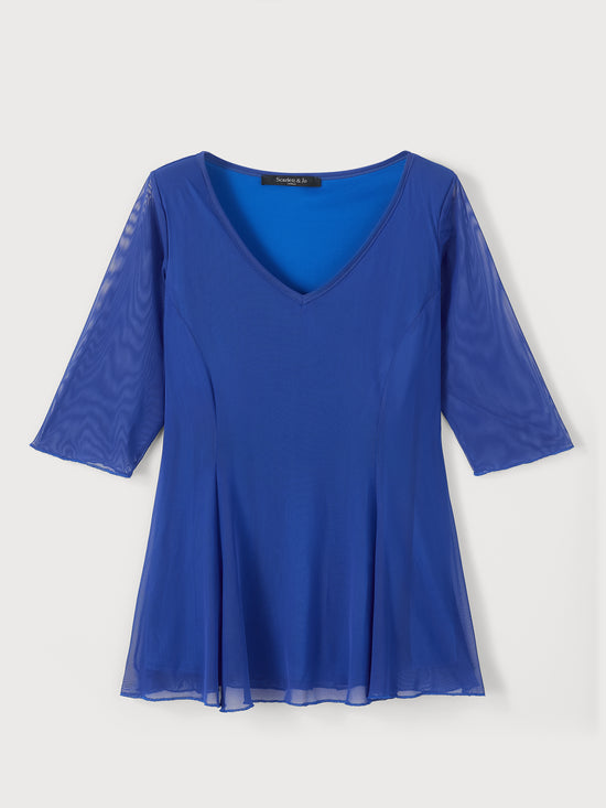 Sapphire V Neck Tunic