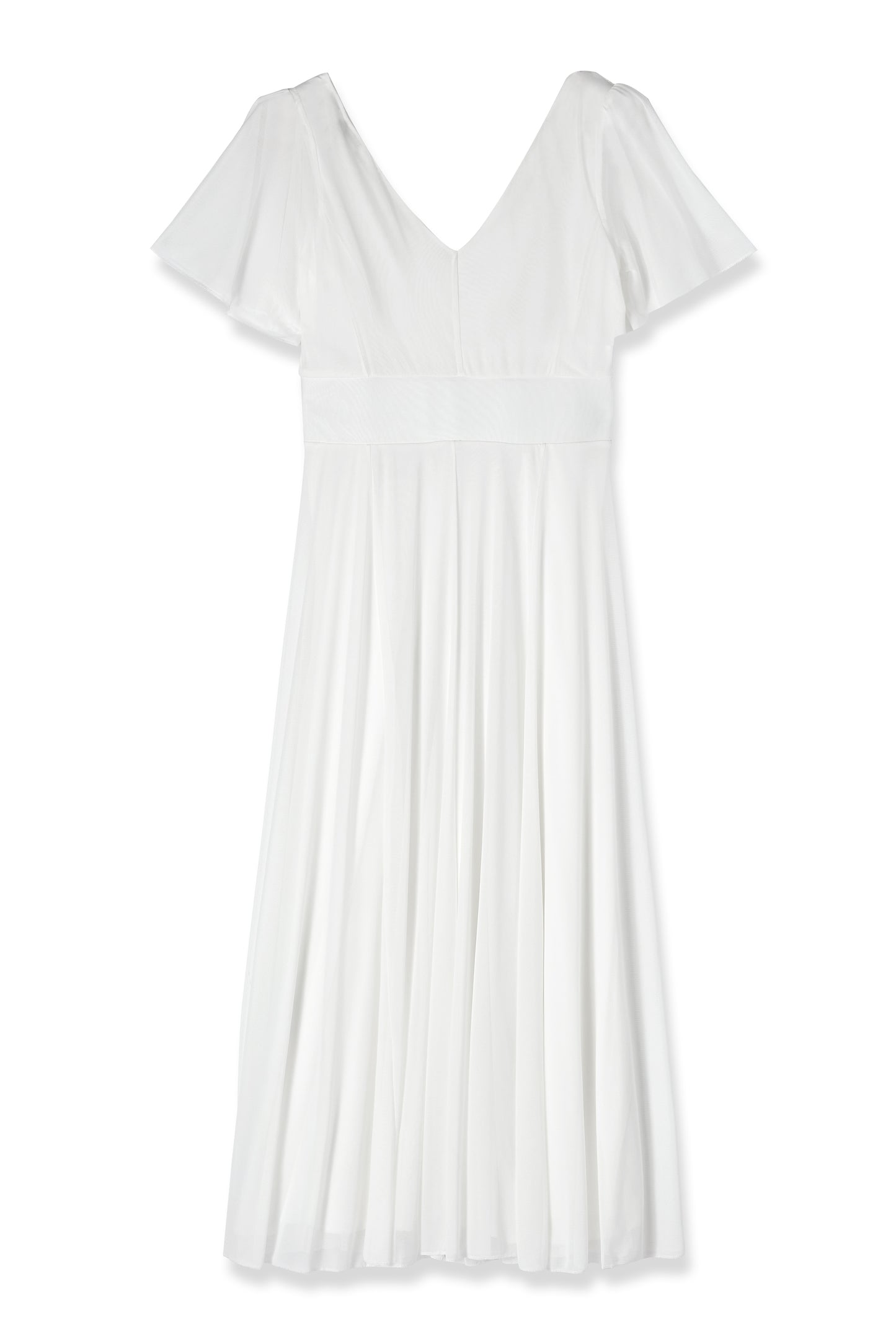 Isabelle Ivory Float Sleeve Maxi Dress