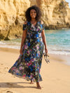 Jasmine Cold Shoulder Maxi Dress