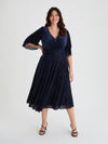 Soraya Midnight Baroque Kimono Dress
