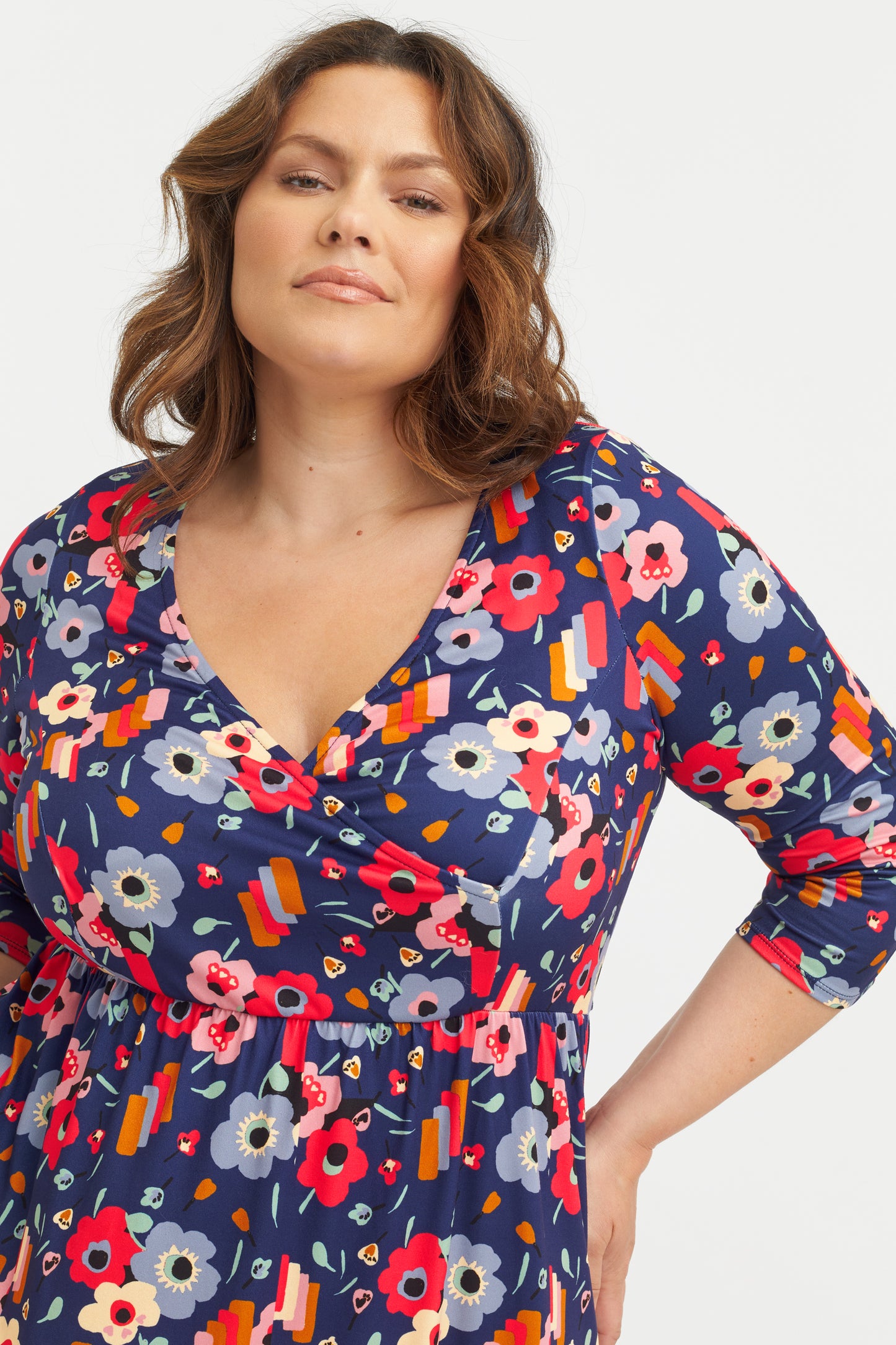 Scarlett & Jo Wrap Jersey Dress Scarlett & Jo Wrap Jersey Dress