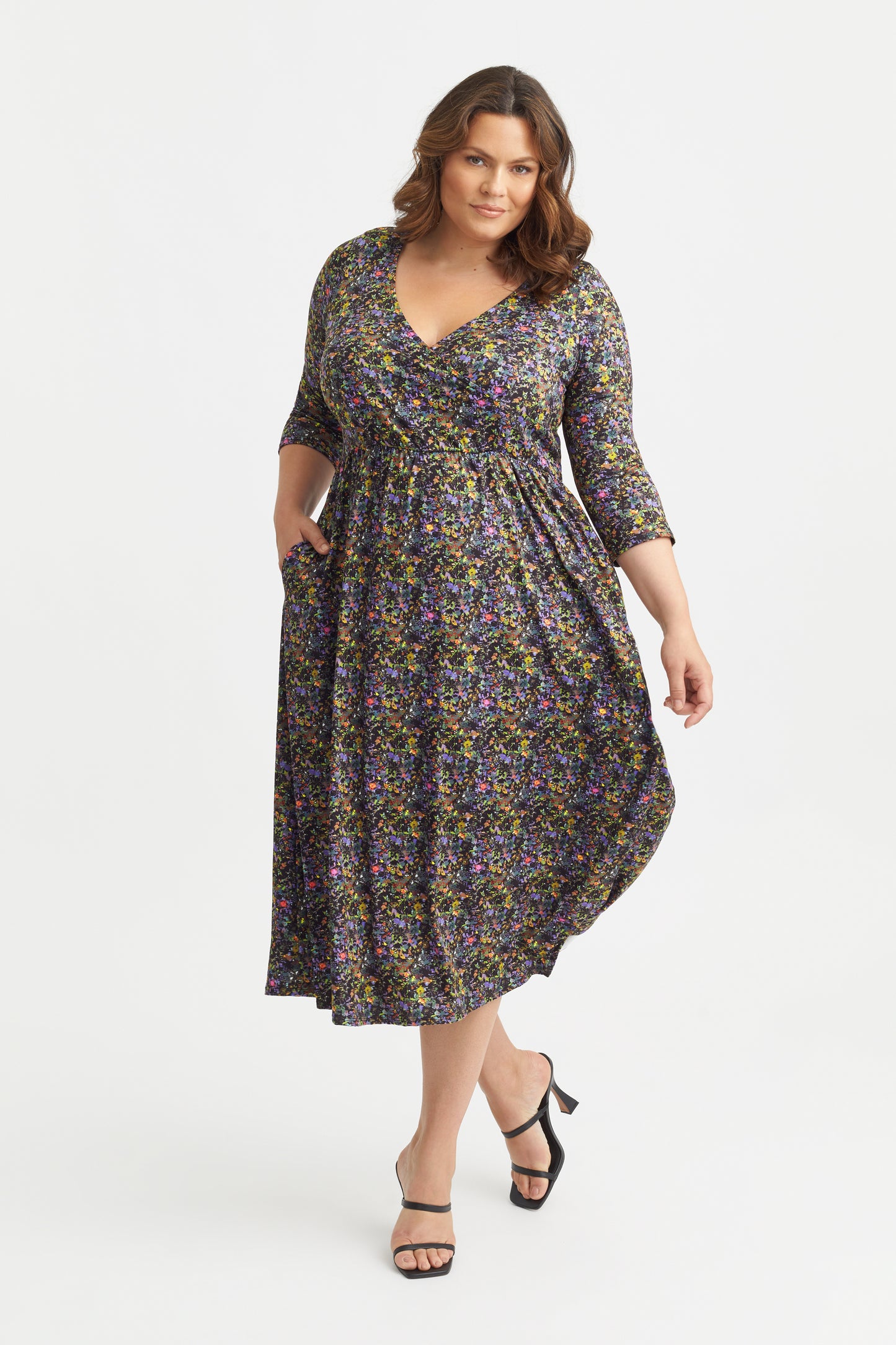 Scarlett & Jo Wrap Jersey Dress Scarlett & Jo Wrap Jersey Dress