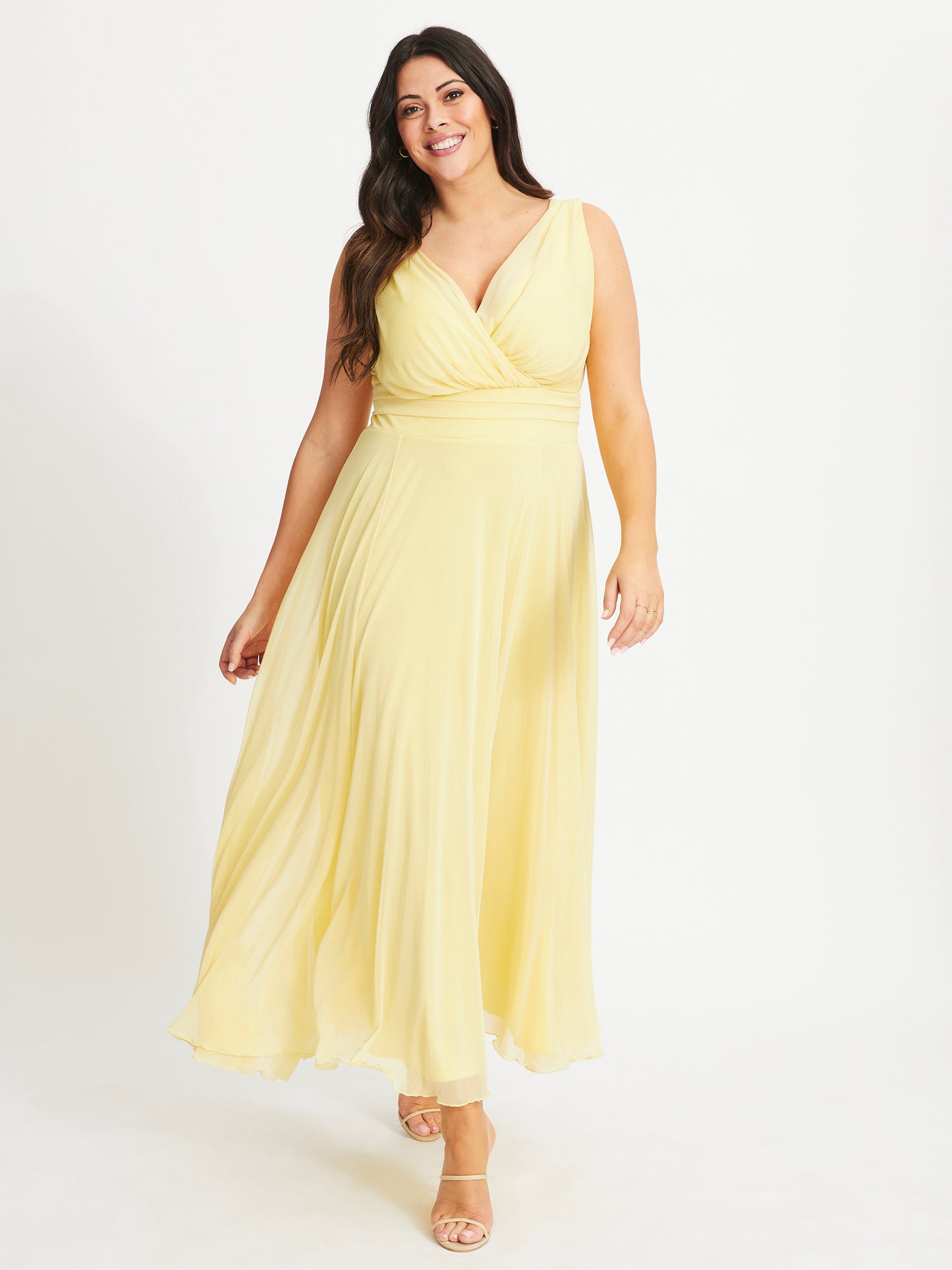 Yellow Off Shoulder Dress Yellow Prom Dress Light Yellow Flowy