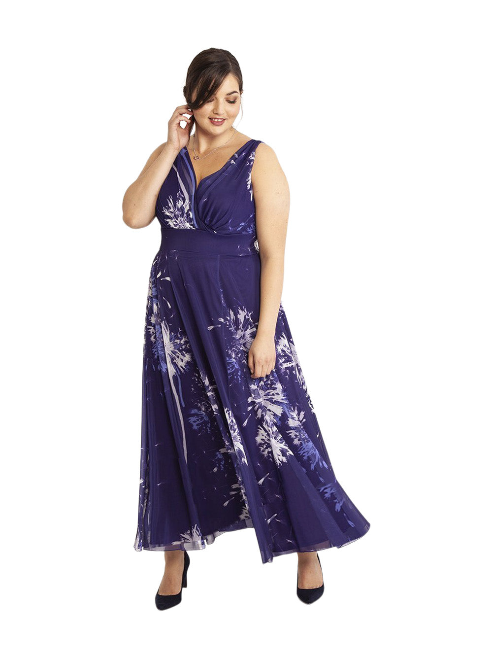 purple print dress Martha Purple Print Maxi Dress – Scarlett & Jo