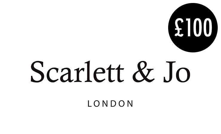 Scarlett & Jo Gift cards £100.00 £100 Gift Card